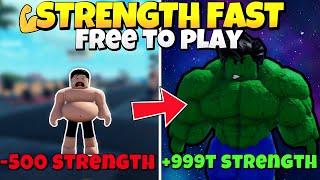 FASTEST Way To Gain STRENGTH In Gym League As A F2P