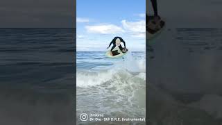 Fun back 360 air on the skimboard! #shorts #shorts30 #skimboarding