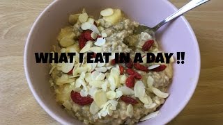 What I Eat in a Day #4 | Porridge & Pâtes - By Pauline