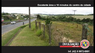 VENDE-SE ÁREA DE 96 MIL M2 EM PONTA GROSSA - PR