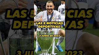 DEPORTES 3 JUNIO 2023 🚨 #shortvideo #shortsfeed #soccer #shorts #bangunsports #short