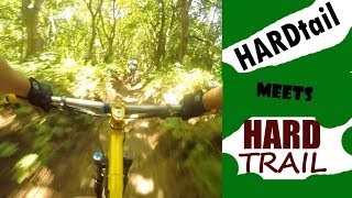 Can a hardtail handle this rugged trail?