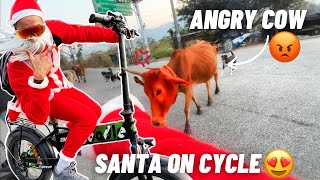 Santa claus banke ye kya hogya🤣| MTB vlog