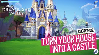 Disney Dreamlight Valley - Turn your house into a castle / House customisation