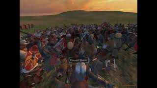 Roman Empires battle against The Saxons | Mount and Blade: Mod