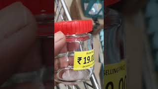 Beautiful Glass Containers at DMart #shorts #shortsfeed #dmart