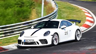 Sub-7 warmup lap in traffic / Destination Nurburgring / 991.2 GT3 MR 6-spd / before it went to ****