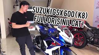 HARTA KARUN ! GSX R 2008 FULL ORISINIL CAT !