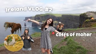 TRAVEL with me to IRELAND| VLOG, Cliffs of Moher, Galway, Dublin City, IRISH FOOD #ireland