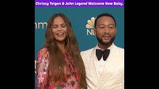 #ChrissyTeigen & #JohnLegend Welcome New Baby. #celebrity #yt #viralshorts #hollywood #shorts #emas