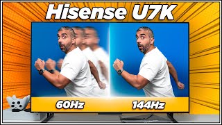 Hisense U7K: WHOA! Best 144Hz & Mini LED TV For The Price? 😲 1-Week Review