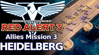 Red Alert 3 - Allies Mission 3 Heidelberg - Hard Difficulty - Boot Camp Only!