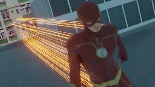 The Flash vs Reverse Flash Cw Flash Fan Animation