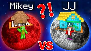 Mikey POOR BLOOD vs JJ RICH Moon Survival Battle in Minecraft ! - Maizen