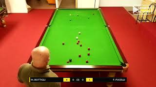 SNOOKER SPORTING PERUGIA - REG. FIBIS UMBRIA CAT. C 2020/21 - M. BOTTIGLI vs F. FUCELLI