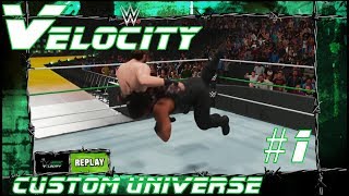 WWE 2K19 Universe Mode | WWE Velocity  #2