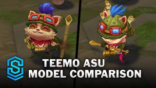 NEW vs OLD Teemo ASU Model Comparison | League of Legends