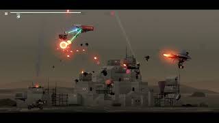 Flying Tank: Beating the first level only whit drones