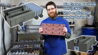 Die ersten Bauteile sind gefertigt und es gibt was Zerspanendes (MiniVMC Part 3)