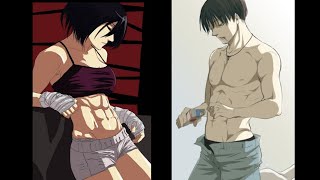 Levi & Mikasa Ackerman/ MUSCLE FLEX💪🏽🥵 || tiktok trend