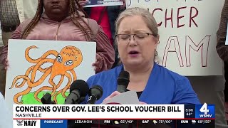 Concerns voiced over Gov. Lee's School Voucher Bill