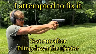 Tisas 1911 Carry B9R DS Trying to fix my Ejection Issue #foryou #video