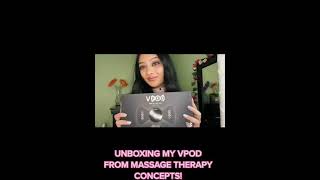 Model, Alysha Mahagaonkar, unboxing the VPOD!