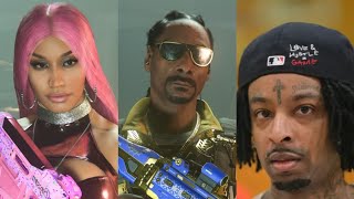 Call of Duty Season 5 - Nicki Minaj - Snoop Dogg - 21 Savage - New Operator skins