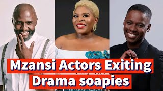 Mzansi Actors Who are Exiting Soapie Dramas 2024