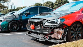 I HIT A RACCOON AT 50+ MPH AND DESTROYED MY FRONT BUMPER!