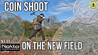 Coin Shoot | On The New Field | Metal Detecting UK | Nokta The Legend | #Coins #Nokta #coinshooting