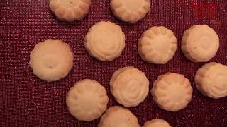 Recette Maàmoul aux dattes. Maàmoul de farine. وصفة معمول الفارينة بالتمر