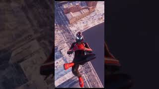 Spider-Man Miles Morales PS4 Smooth 60 FPS #spiderman #milesmorales #shorts #ytshorts #ps4 #ps5