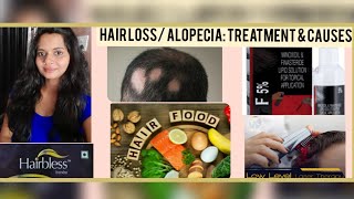 Hair Loss/ Alopecia: Treatment & Causes,  baalo k Jhadne ka ilaaj, Hair Fall Remedies., Alopecia