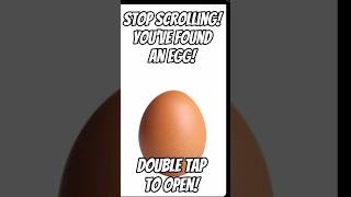 Stop you’ve found an egg