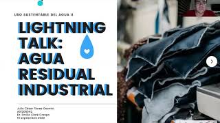 Lightning Talk: Agua Residual Industrial Textil (Mezclilla)