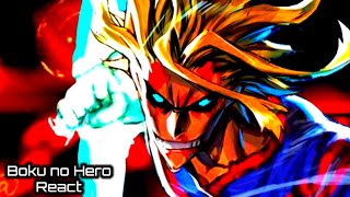 Boku no Hero React ao Rap do All Might | Simbolo da Paz (Boku no Hero) | Basara