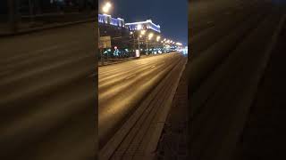 Очередное перекрытие Кутузовского проспекта