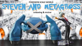 Pokemon Scale World Steven and Metagross Unboxing & Review