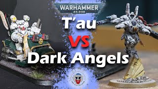 Tempest of War! - T'au VS Ravenwing - Warhammer 40K Batrep - 1,500pts