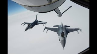 VTANG F-16's and NHANG KC-135 Final Refuel