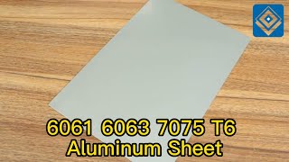 6061 6063 7075 T6 Aluminum Sheet