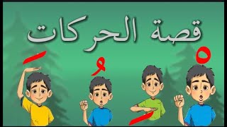 قصة الحركات . التحضيري والسنة الاولى