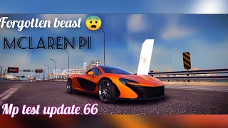 Asphalt 8 | Forgotten McLaren beast😱. McLaren P1 mp test. update 66