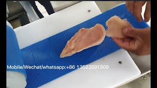 Frozen fresh meat slicer slicing machine