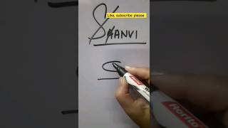 Saanvi namelogo #logo #art #shorts #shortfeed #viralshort #shortsviral #ytshorts #name