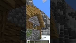 Minecraft's Mountain Side Village SEED!