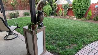 Patio Column from pallet wood