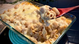 #معكرونة ماك اند شيز الطعم خيالي هالاكلة ادمان على قد ماهي طيبة🥳/mac and #cheese #pasta