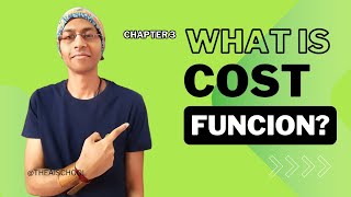 Machine Learning Algorithms with Python | Chapter3: What is Cost Function | ML Course for Beginners.